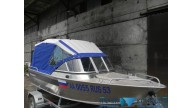 Обзор ходового тента для лодки Windboat-45ME