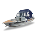 Тент для лодки Сура-510 DC, ходовой, модель «Рубка-СТС»