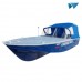 Удлиненный ходовой тент для лодки Казанка-2М, модель «Рубка-НС-Лонг»