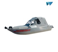 Тент для лодки Trident 450 FISH, ходовой, модель «Рубка-СТС»