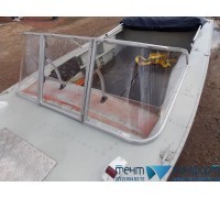 Ремкомплект ветрового стекла с калиткой для лодки Днепр