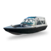 Тент для катера SIBERIA S4, ходовой, модель «Рубка-СТС»