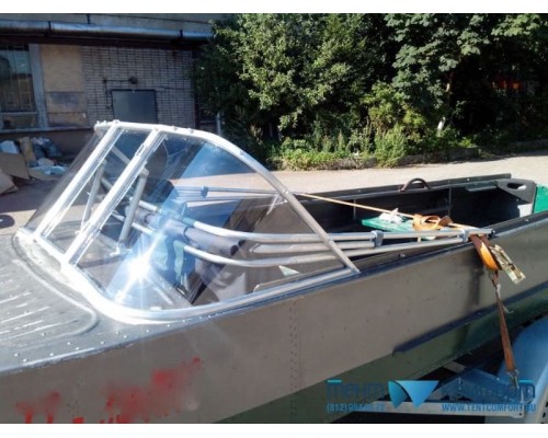 Ремкомплект ветрового стекла с калиткой для лодки Южанка-1