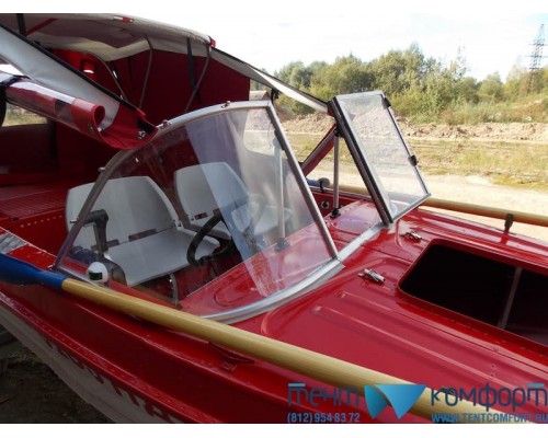 Ремкомплект ветрового стекла с калиткой для лодки Казанка-5