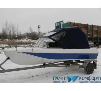 Стекло ветровое, модель «НСК-Троллинг», для лодки «Казанка-5М3»