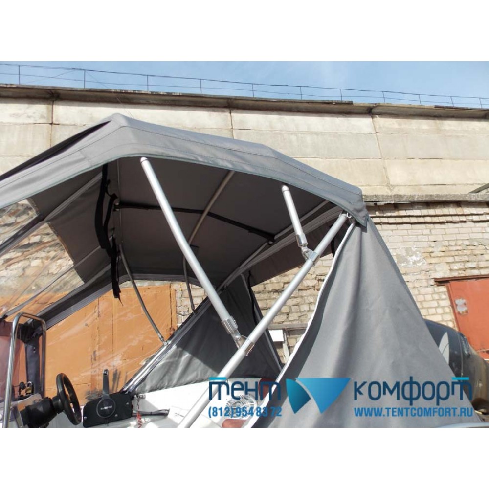 Трехопорные дуги для ходового тента на лодку Корвет 500А