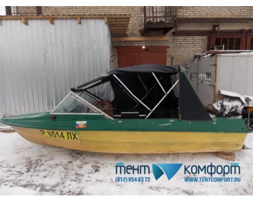 Трехопорные дуги  для тента на лодку Крым-М