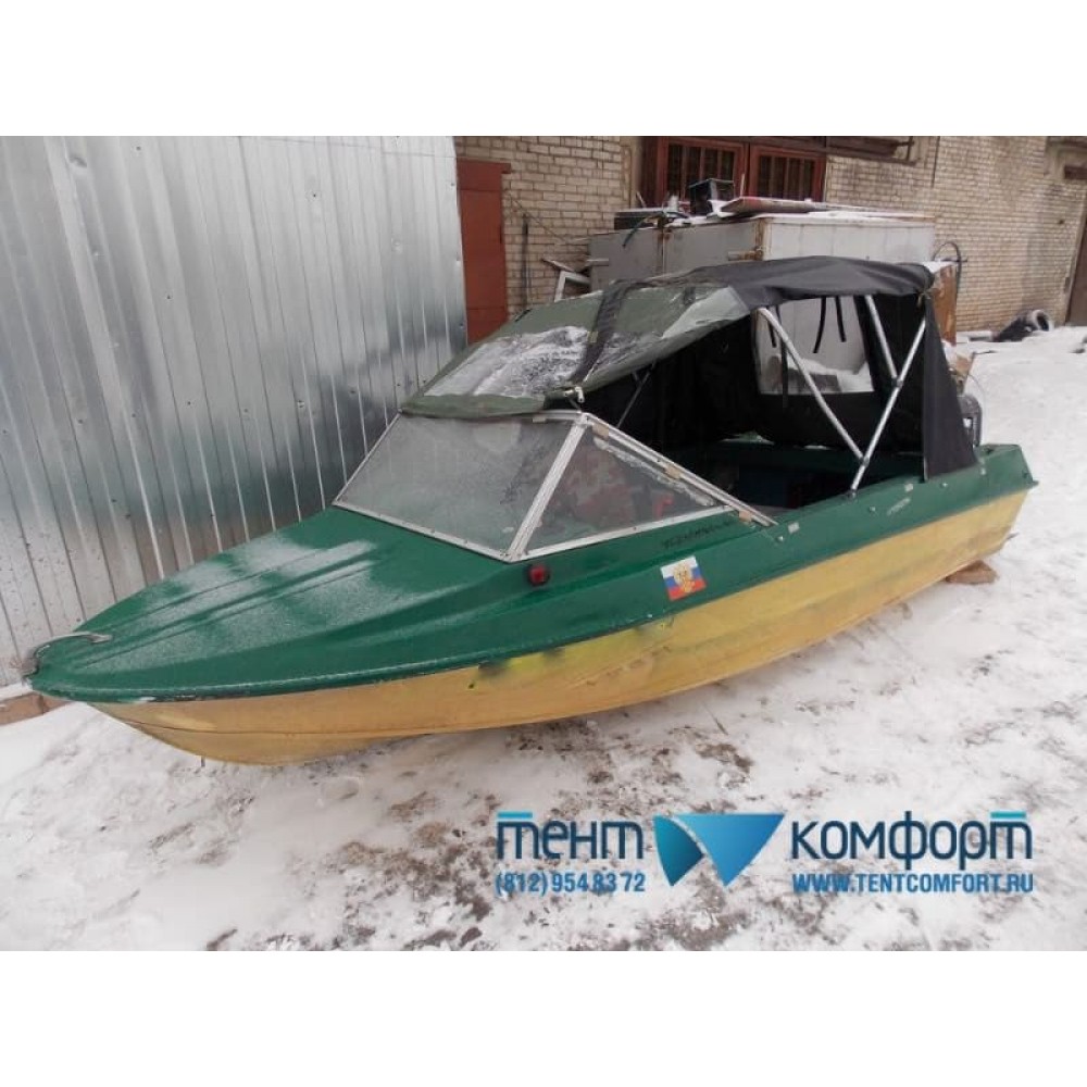 Стекло лобовое для лодки Крым-М, в заводскую рамку