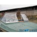 Тент и стекло с калиткой на  лодку «Крым»