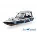 Ходовой тент «Рубка-СТС» для лодки «Wellboat-41-4 (Вельбот-41-4)» на штатное заводское стекло