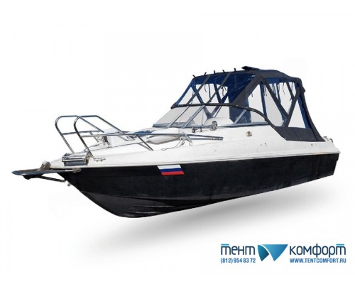 Phoenix 560. Ходовой тент на стандартное заводское стекло