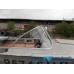 Тент и стекло с калиткой на  лодку «Прогресс-3М»