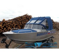 Ходовой тент «Троллинг» для катера Wyatboat-490 Pro