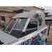 Ходовой тент «Рубка-СТС» для лодки «Wellboat-41-4 (Вельбот-41-4)» на штатное заводское стекло
