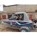 Ходовой тент «Рубка-СТС» для лодки «Wellboat-41-4 (Вельбот-41-4)» на штатное заводское стекло