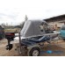 Ходовой тент «Рубка-СТС» для лодки «Wellboat-41-4 (Вельбот-41-4)» на штатное заводское стекло
