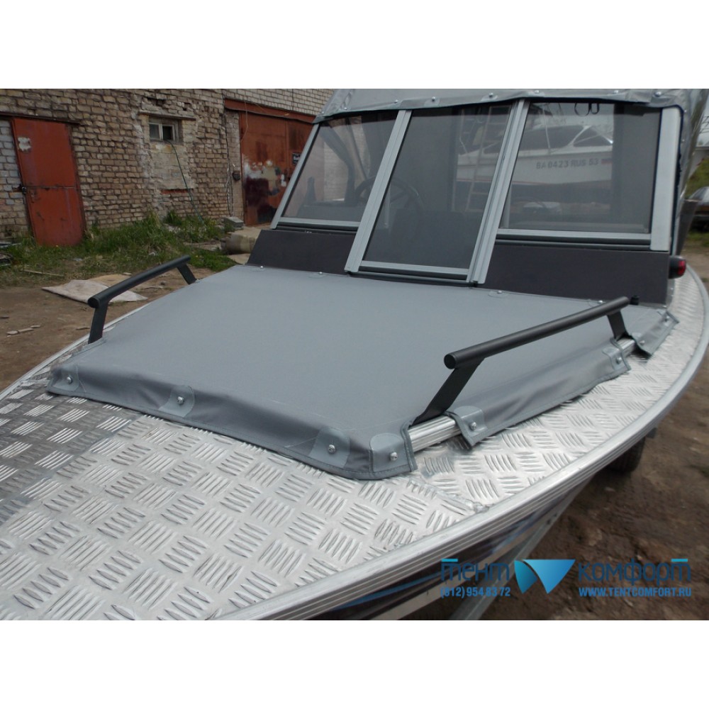Тент палубный для лодки Wellboat-41-4 (Вельбот-41-4)